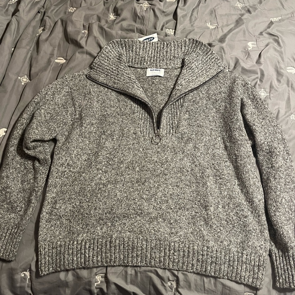 Old Navy Mock Neck Quarter Zip Sweater Size XL